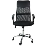 thumbnail of Sedia Ufficio EN 1335 Certificata Ergonomica Girevole Poltrona Regolabile con Poggiatesta - Nero