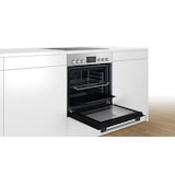 thumbnail of Bosch Serie 2, Einbau-Herd, 60 x 60 cm, Edelstahl HEF113BS1