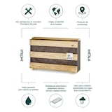 thumbnail of HORTALIA Jardín vertical M en madera tratada para exterior