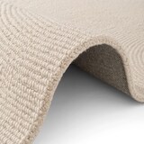 thumbnail of NYVI Teppich Eleni - Ø 200 cm Rund - Natur Weiß