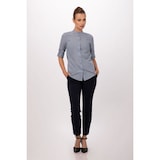 thumbnail of Chef Works® VERISMO Damen Stehkragenshirt der Contemporary Collection Artikel SFB02W Blau Größe XS