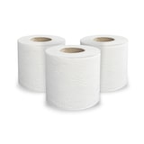 thumbnail of 96 Rollen Toilettenpapier 3-lagig,150 Blatt, Kleinrolle, Vorratspack | extra weich und reißfest | | aus hochwertigem weißem Zellstoff