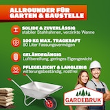thumbnail of Gardebruk Schubkarre 150kg Belastbarkeit