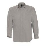 thumbnail of Herren Oxford-Hemd „Boston“ – Langarm | SOLO INVEST SAS | Farbe: Silver | Größe: L