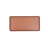 thumbnail of Bidasoa Gio Bandeja Rectangular Bicolor Melamina 24X11,5Cm Terracota/Negro