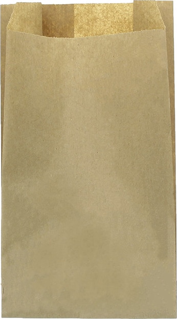 MONOUSO - Bolsa de Papel Kraft 25+8x36cm (1.000 Uds)