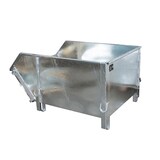 thumbnail of Baustoffbehälter BBK 100 feuerverzinkt Stapler Anbaugerät