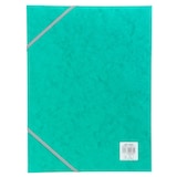 thumbnail of Exacompta 18503H 25x Archivbox Cartobox, flach geliefert, Rücken 25mm aus Colorspan-Karton, mit 3 Klappen und Gummizug, 25x33cm für DIN A4 - Grün