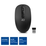 thumbnail of ACT AC5110 Draadloze Muis | 1200 DPI | Nano Ontvanger |  Zwart