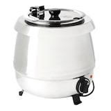 thumbnail of METRO PROFESSIONAL Soepketel GSK2009, staal, Ø 34 x 36 cm, 9 L, draaibaar deksel, uitneembare kom, zilver