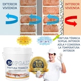 thumbnail of Peinture d'intérieur thermique anticondensation (4l, blanc) - Casse les ponts thermiques, évite la condensation...