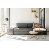 thumbnail of Hocker Dorothee 800 2er-Set Taupe / Gold