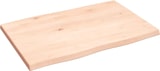 thumbnail of vidaXL Tischplatte 60x40x2 cm Massivholz Eiche Unbehandelt Baumkante