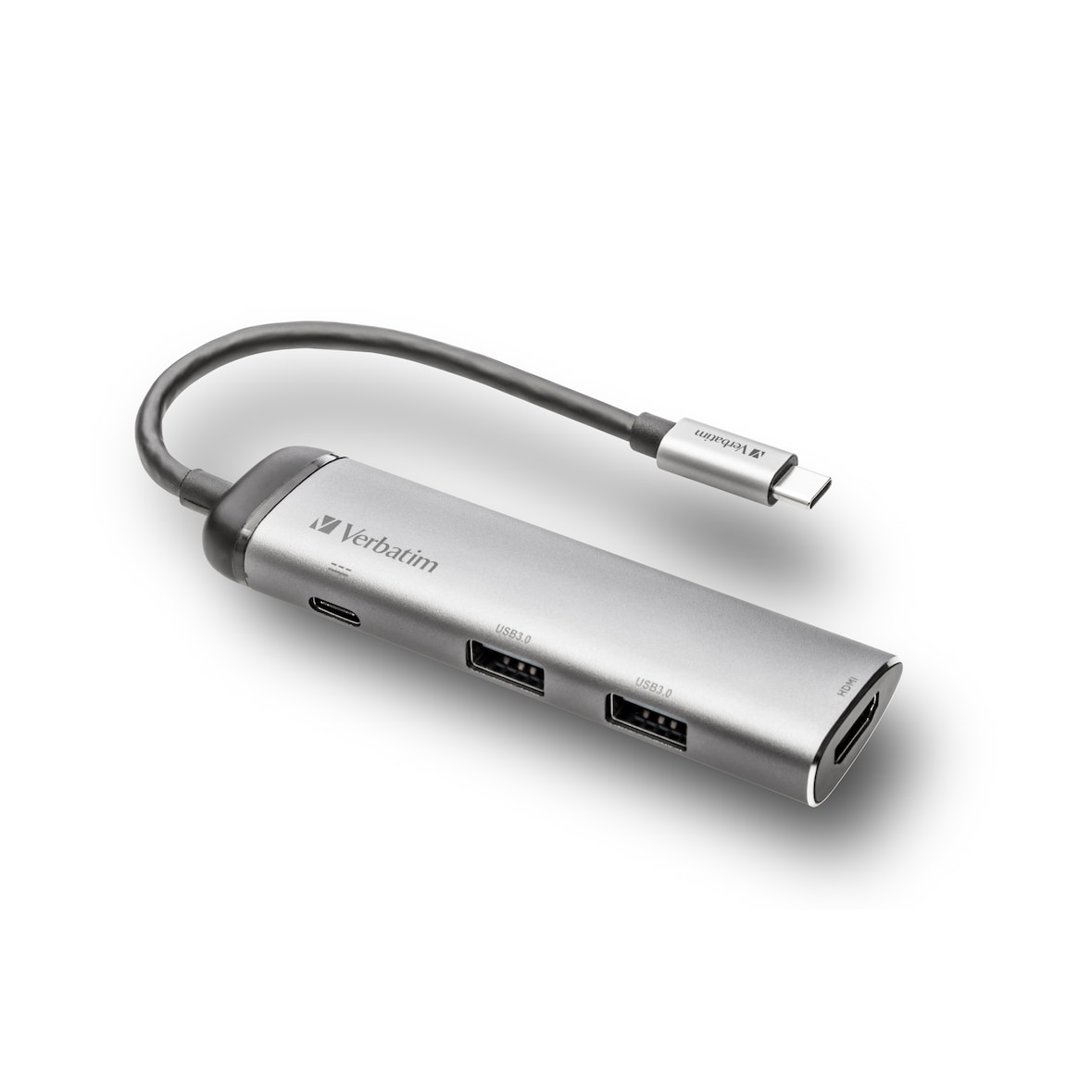 Verbatim Adaptador multipuerto USB-C™ USB 3.0 - HDMI, 4K, concentrador USB-C - 49140.