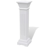thumbnail of Helloshop26 - Macetero clásico de columna cuadrada MDF blanco 02_0045034