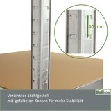 thumbnail of 2x Schwerlastregal 180x75x75cm 875 kg 5 Böden Regal Steckregal Lagerregal