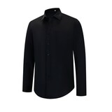 thumbnail of Camisa Camarero para Hombre con Mangas Largas 8734: Negro / M