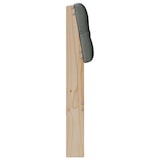 thumbnail of vidaXL Gepolstertes Kopfteil Dunkelgrau 150 cm Massives Kiefernholz