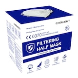 thumbnail of CRD Light CRDFFP2 Feinstaubmaske ohne Ventil FFP2 DIN EN 149:2001 + A1:2009 Ver. 2022  25 Stück