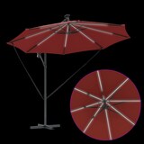 thumbnail of Parasol Terre cuite 294 x 294 x 248 cm Polyester et Aluminium Modèle Atlas Outdoor