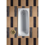 thumbnail of Baignoire Avec Pieds Contesa 170x70cm Percée 2 Trous En Acier Blanc Roca A235897000