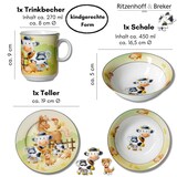 thumbnail of Ritzenhoff & Breker HOFTIERE Kindergeschirr mit Platzset