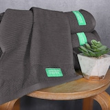 thumbnail of Benetton - Jogo de Roupão M/L com Conjunto de 3 Toalhas de Banho 100% Algodão na cor Cinza Escuro