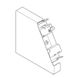 thumbnail of Tehalit Endstück links Eckkanal BRS1151106L9016