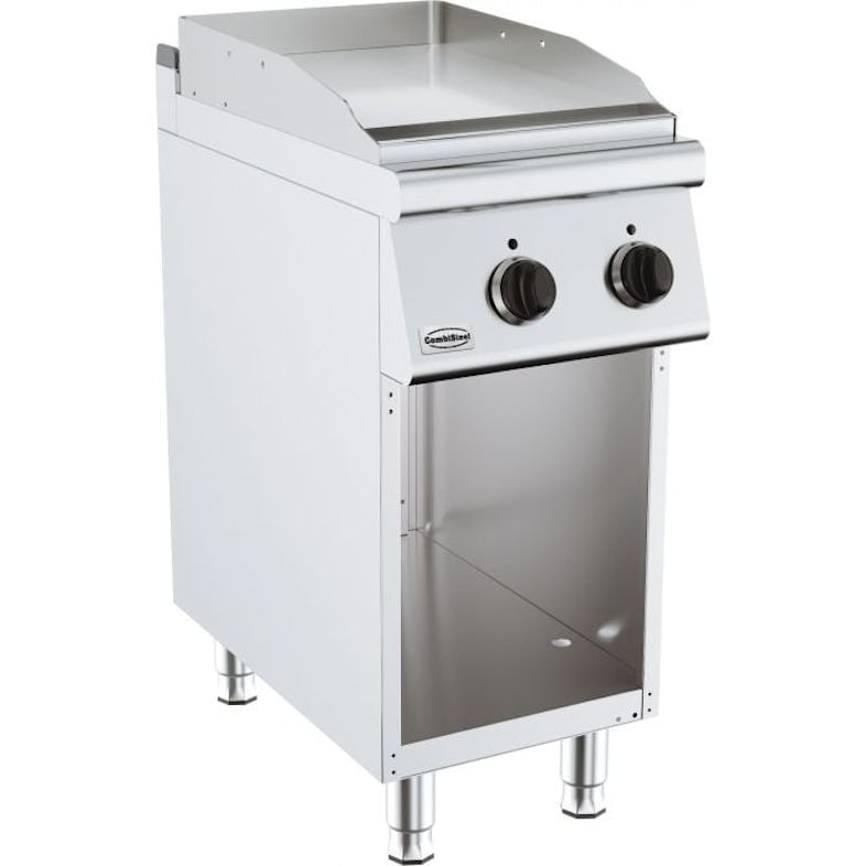 Elektrische bakplaat met gladde plaat 700 Serie - 400 x 700 mm - CombiSteel. CombiSteel