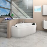 thumbnail of Whirlpool Pool Badewanne Eckwanne Wanne W20R 140x140cm mit Radio und Farblicht