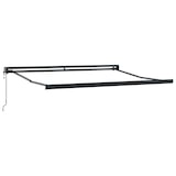 thumbnail of vidaXL Markise Einziehbar Gelb und Weiß 3x2,5 m Stoff und Aluminium