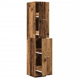 thumbnail of vidaXL Apothekerschrank Altholz-Optik 30x41x174,5 cm Holzwerkstoff