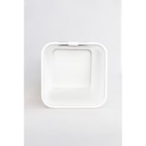 thumbnail of SIGMA Corbeille à papier, blanc, métal, rectangulaire, 19 L