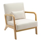 thumbnail of Fauteuil Hibbing stof creme