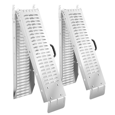 tectake Set di 2 rampe da accesso Björn pieghevoli, carico massimo 400 kg - 405021