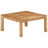 thumbnail of Table basse 80x80x40 cm Bois d'acacia massif Modèle Versailles Moderne