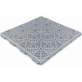 thumbnail of Pack Ahorro 100 Losetas Antihumedad Ventiladas 30x30x1,5cm - Polipropileno - Gris Aluminio