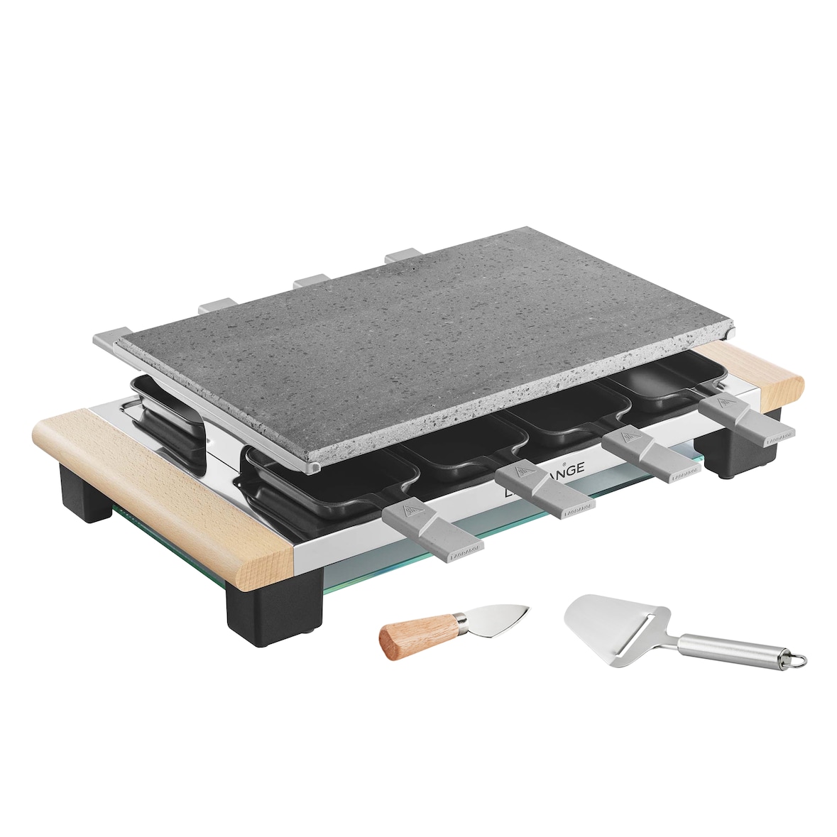 Lagrange raclette pierre élégance avec accessoires 1100W 399012