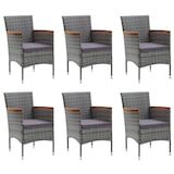 thumbnail of Helloshop26 - Conjunto de comedor de jardín exterior de 7 piezas muebles grises 02_0013958