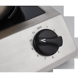 thumbnail of METRO PROFESSIONAL Plaque de cuisson à induction GIC3600, Acier inoxydable / Vitrocéramique, 33x42x10cm, 3500W,  protection anti-surchauffe,  Argent