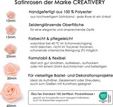 thumbnail of 20 Satinrosen 15mm kleine Rosenköpfe Stoffrosen mini Stoffblumen Satinröschen Streudeko Tischdeko Vasenfüllung Geschenkdeko Floristik Helltürkis