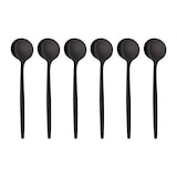 thumbnail of Espressolöffel Provence, 6-teilig, schwarz, Edelstahl, 11 cm