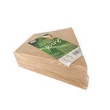 thumbnail of PAPSTAR 500 Pommes-Frites-Spitztüten mit Dip-Ecke, Pappe "pure" 23,5 cm x 19 cm braun/weiss Füllinhalt 150 g