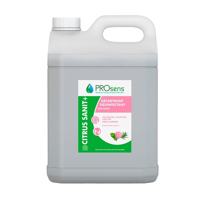 CITRUS SANIT+ détartrant désinfectant PAE 5L