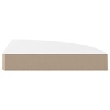 thumbnail of vidaXL Eck-Schweberegale 2 Stk. Hochglanz-Weiß 25x25x3,8 cm MDF