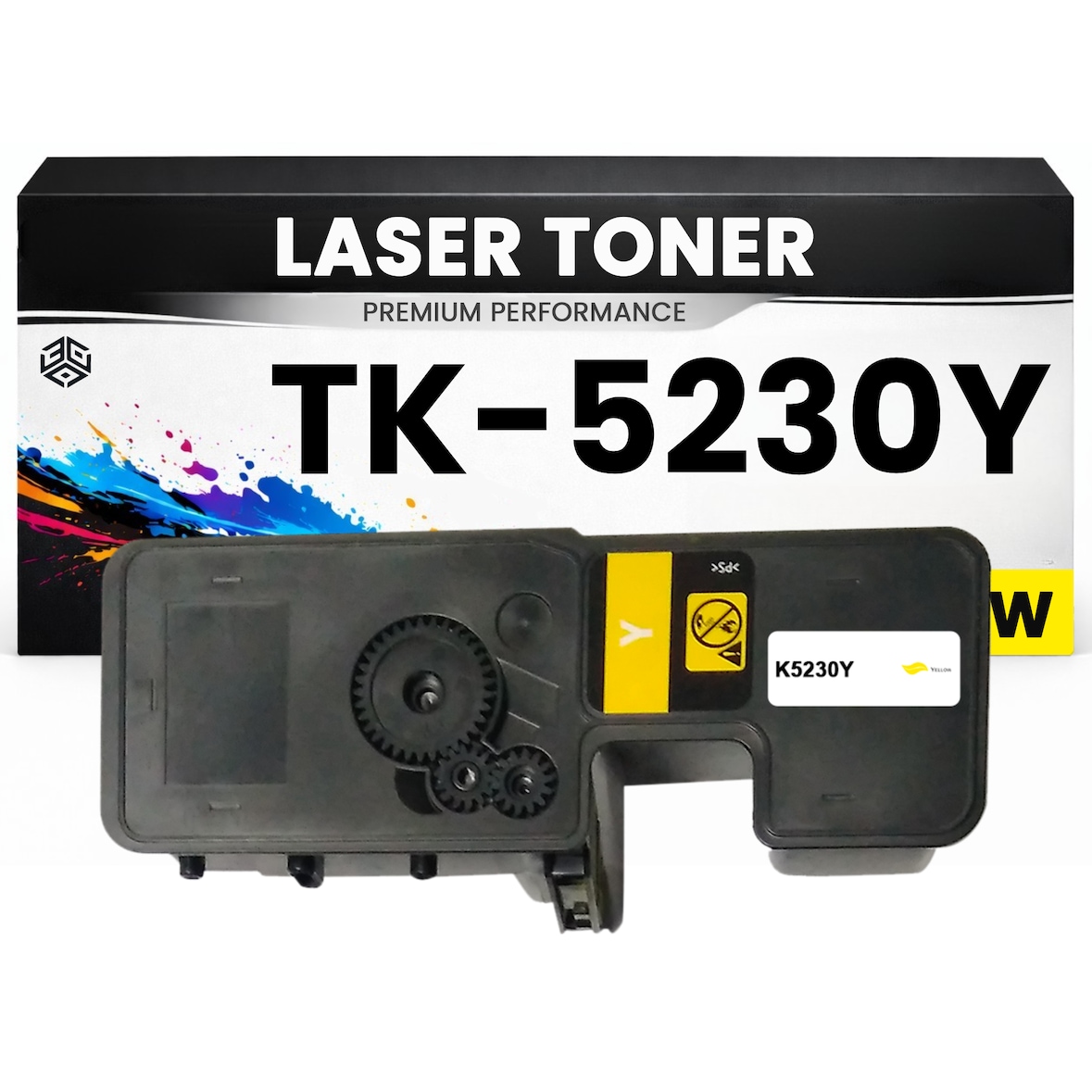 Toner TK-5230Y Gelb für Kyocera  TK5230Y Premium Alternative Günstig für Kyocera ECOSYS M5521cdw, KYOCERA ECOSYS M5026cdw