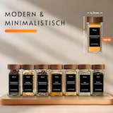 thumbnail of Five Stars® 24-delige Glazen Kruidenpotjes met Acacia Deksel - 2 Soorten Strooideksels - incl. Stickers, Stift, Trechter en Accessoires - 120 ml