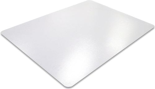 Realspace Stuhlunterlage PC (Polykarbonat) Premium Rechteckig Transparent 116 x 130 cm Hartböden