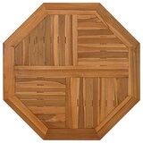 thumbnail of vidaXL Tischplatte 80x80x2,5 cm Achteckig Massivholz Teak