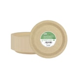 thumbnail of MONOUSO - Prato de Cartão Redondo Anti-Gordura Kraft Ø22cm 195g/m² (50 Uds)